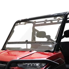 For Ranger 1000/ Crew 1000 2020-2025 Scratch Resistant Front Flip up Windshield
