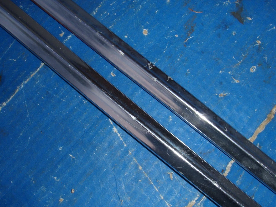 1964 Pontiac 64 Catalina wagon convertible bonneville front fender moldings trim - Image 3 of 4