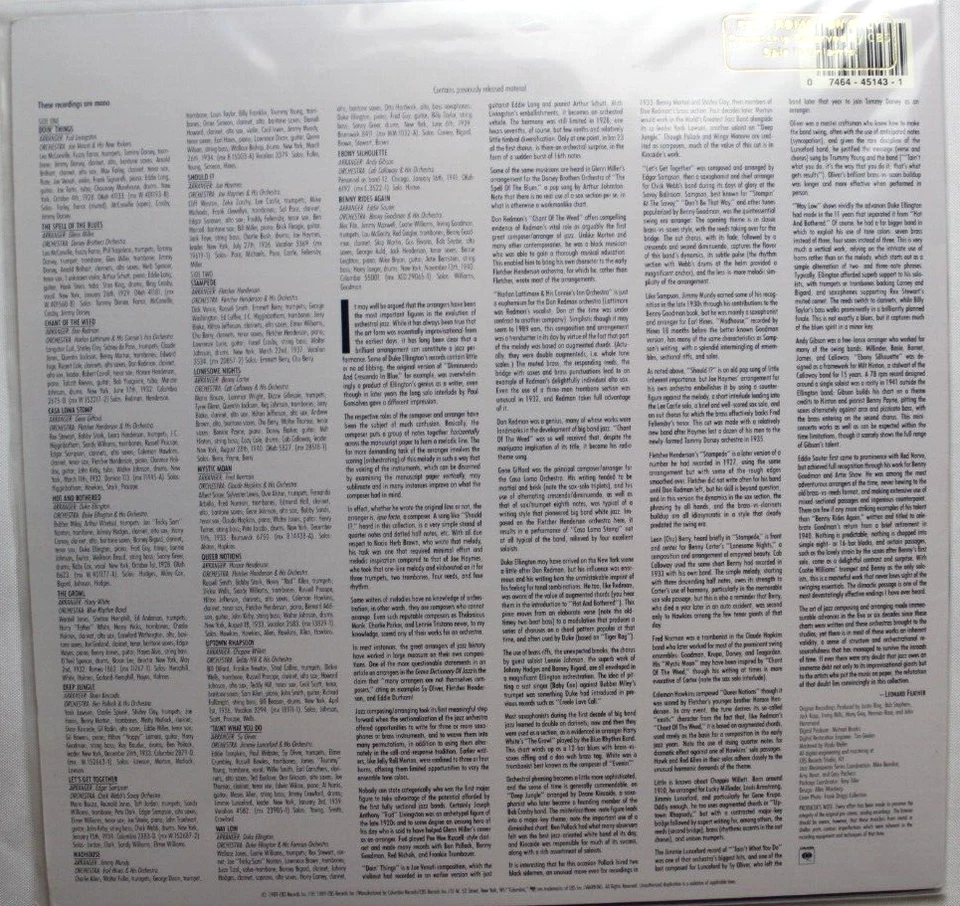 THE JAZZ ARRANGER VOL 1 PROMO LP 12" VINYL RECORD JAZZ EX COLUMBIA JAZZ VARIOUS - Image 2 of 4