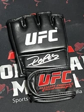 Diego Lopes Autographed UFC MMA Glove Full Auto Featherweight PSA DNA ITP COA