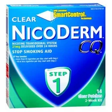 Nicoderm Cq Step 1 Clear Patches 21 mg Box Of 1 By Nicoderm Cq