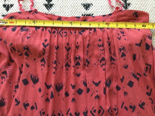 Free People 100% Viscose Strap Dress side pockets Raspberry size SP - Picture 15 of 23