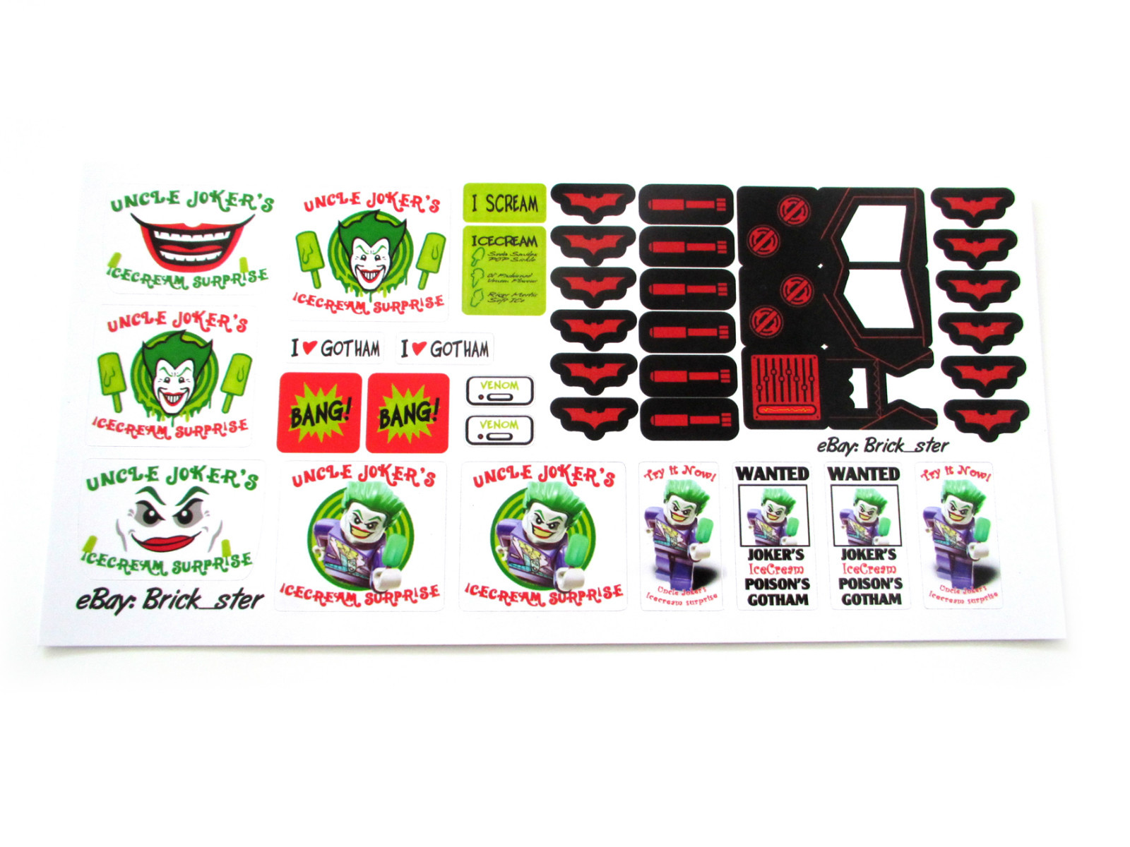 lego joker ice cream truck