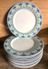 Eschenbach Living Colours 579 Service Geschirr 1x Desserteller 21cm blau