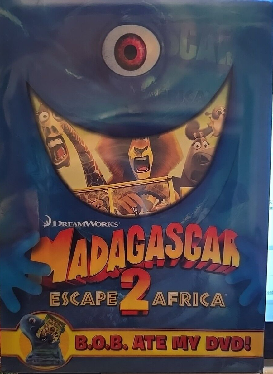 MADAGASCAR: Escape 2 Africa (DVD 2009 DreamWorks WS) NEW Factory
