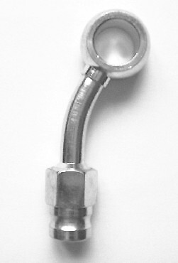 Extrémité de conduite de frein 10mm angle 30° pour rénovation de circuit moto custom