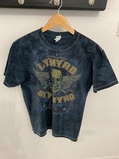 Lynyrd Skynyrd T Shirt Anvil Size Medium Gimme back my Bullets Y2K Tie Dye
