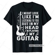 Funny Guitar T-shirt For Guitar Player Men Women Cool Music Musician Gifts Tee