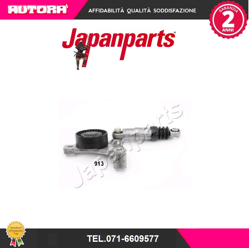 TS913 Tendicinghia, Cinghia Poly-V (MARCA-JAPANPARTS).