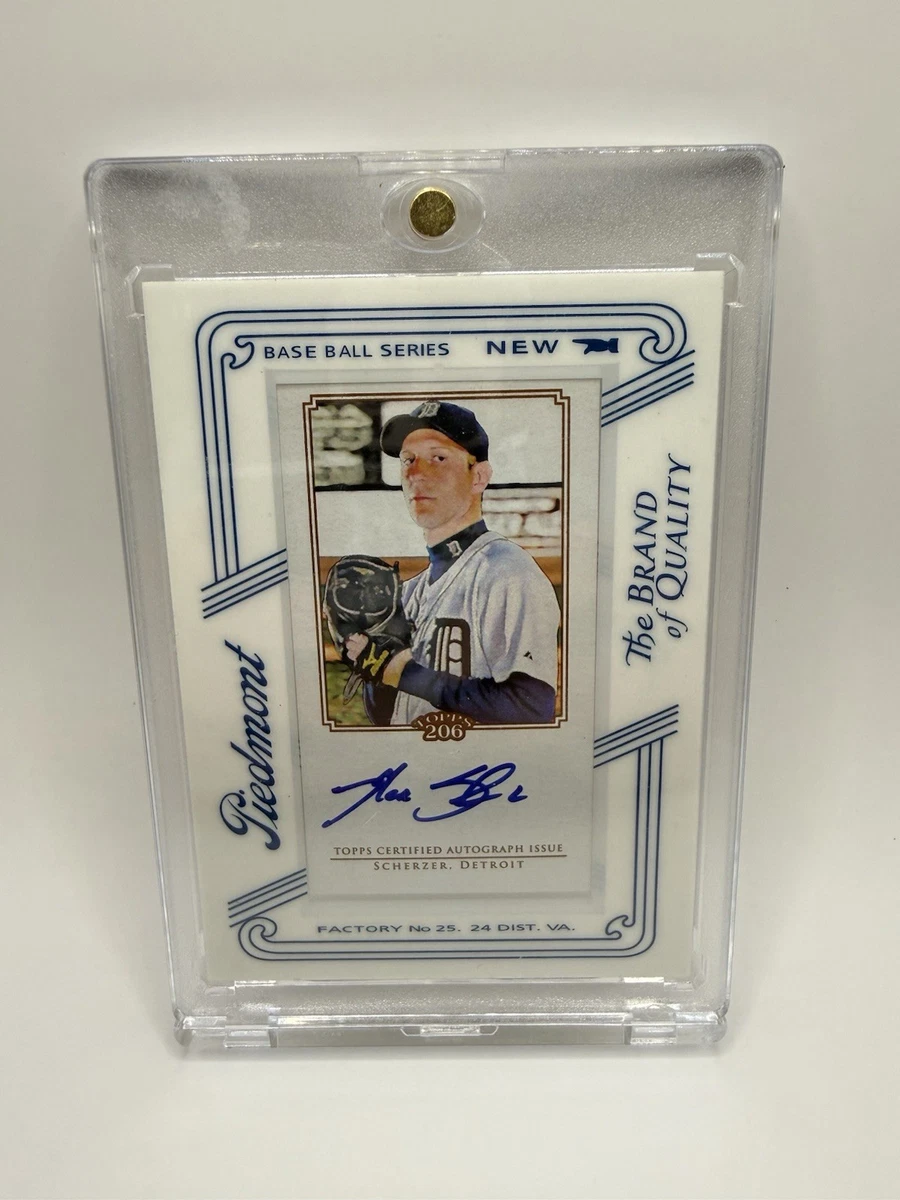 Max Scherzer Autographed Baseball Cards for sale | eBay
