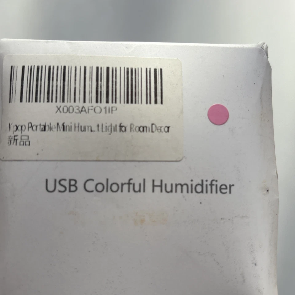 Portable USB Mini Humidifier with Colorful Light - 300ml, Perfect for Travel - Image 3 of 4