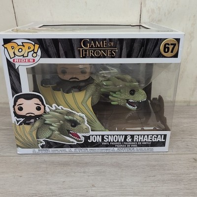 Funko Pop! Rides: Game of Thrones - Jon Snow w/Rhaegal #67 Little