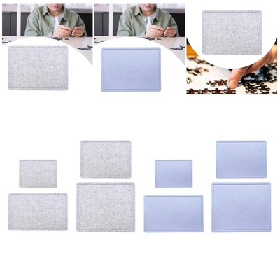 Faltbares Puzzlebrett Puzzle Zubehör Puzzlematte zum Sammeln Geschenk Zuhause