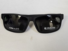 DRAGON DR COUNT LL matte black ll smoke 002 Sunglasses Wrong Box 58/15