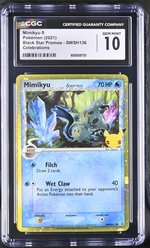 Mimikyu δ graded CGC 10 for sale on eBay