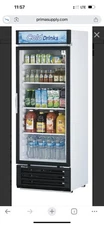 Turbo Air TGM-22RVB-N6 28" 1-Section Merchandiser Refrigerator with Glass Doo...