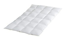 Häussling Bettdecke Warm  135 x 200 cm 4x6 Karo 90% Daunen 10% Federn