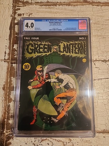 Green Lantern # 1 CGC 4.0 DC Comics 1941 Rare Golden Age Key JLA Alan Scott