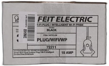 Feit Electric Smart Outdoor Plug, Wifi Waterproof Plug, 2 Grounded 3 PACK