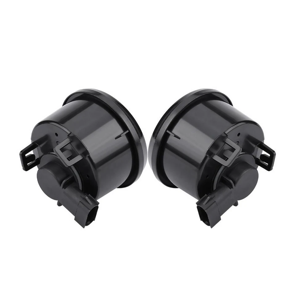 2Pcs Turn Signal Parking Side Marker Fender Smoke Lamp Lens For Jeep Wrangler JK - Image 3 of 4