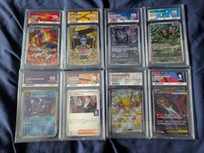 Japanese ACE Graded Pok�mon Bundle - 8 Slabs - 7x10s, 1x9