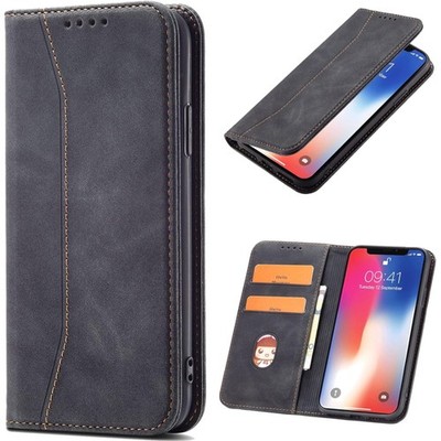 Elegante Magnet  Tasche für OnePlus 9R mit integrierter Standfunktion