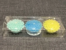 Candles - 3 Floral Floating Candles