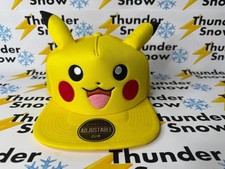 Pokemon Pikachu Adjustable Trucker Baseball Cap Hat New with Tags
