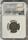 1913 D 5c Type 2 Buffalo Nickel ~ NGC F 15 - Bullion Plus Holder