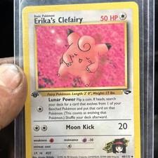 The Pokemon Company Pokemon TCG Gym Challenge 1st Ed Erika's Clefairy 40/132 on eBay