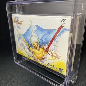[CGC 8.0 100% CIB] Final Fantasy III Japanese Famicom NES 1990 - FULL COMPLETE