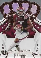 2020 Crown Royale Draft Picks #66 Quartney Davis - FB