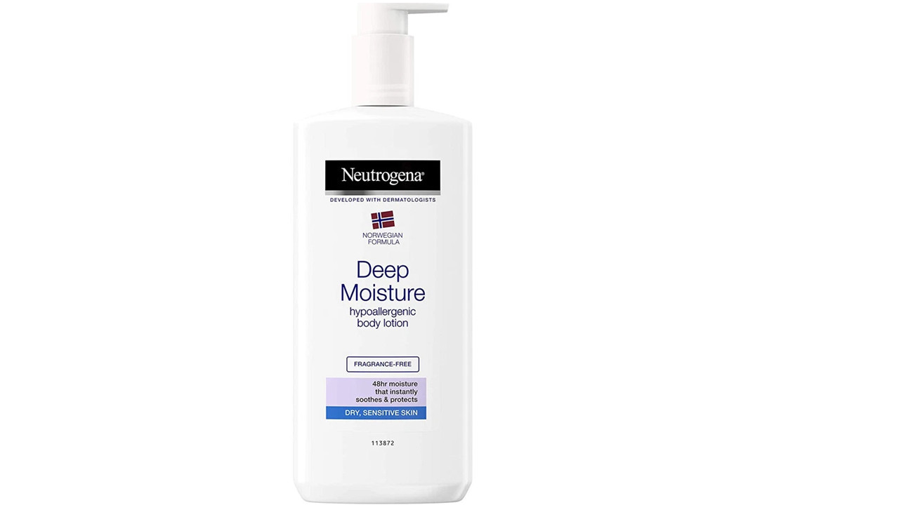 Neutrogena Hypoallergenic Body Lotion Deep Moisture Dry Sensitive Skin