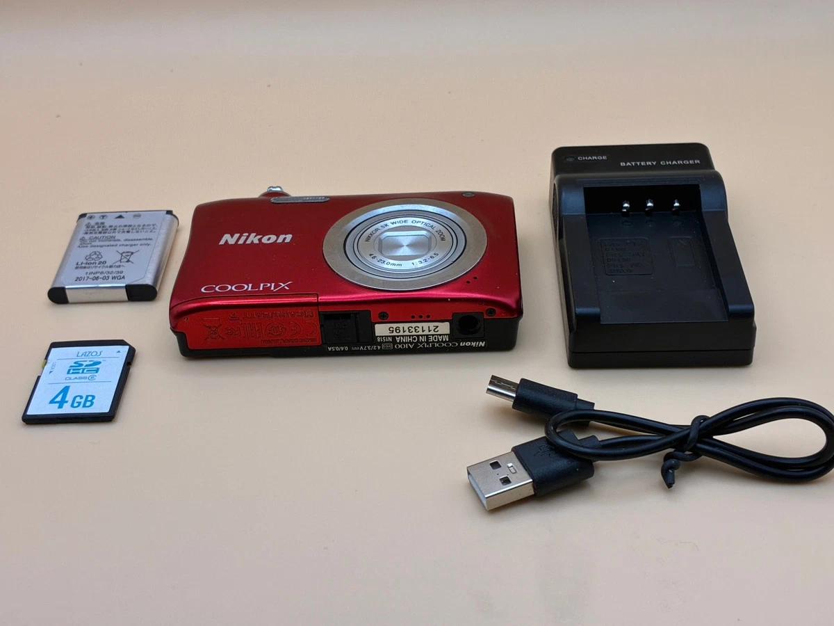 Nikon Coolpix A100 Compact Digital Cameras for Sale | Shop New