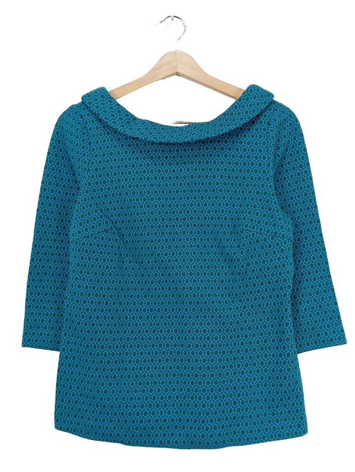 BODEN Blouse à enfiler Dames Blouse T EU 38 bleu style décontracté - Photo 1/4