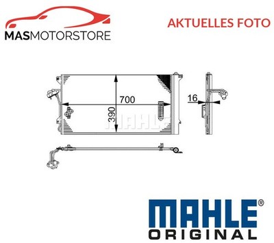 KONDENSATOR KLIMAANLAGE MAHLE ORIGINAL AC 659 000S P NEU OE QUALITÄT