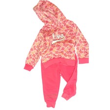 18 month  2-piece Warm Up Track Suit Sweatshirt Outfit  Baby Girl