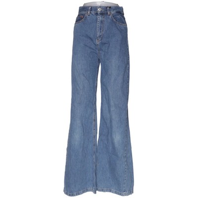 Stradivarius, Jeans, Größe: 36, Blau, Einfarbig, Denim, Damen #Oxe
