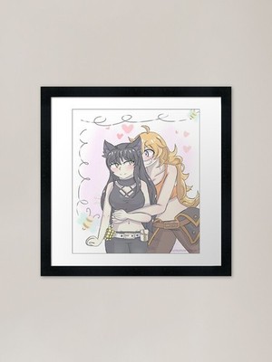 Copie de [RWBY] Etikett, you're it !~?  Gerahmtes Wandbild Poster Leinwanddruck Bild