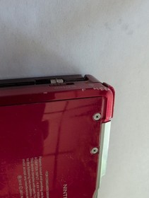 Nintendo 3DS Handheld System Flame Red Working
