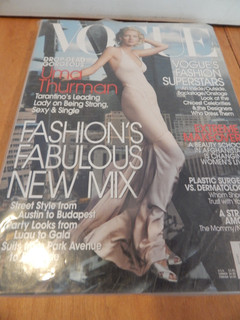 Vintage VOGUE Magazine November 2003 Uma Thurman (No Label) HTF