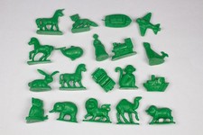 Tupperware Busy Blocks Vintage Lot of x19 Replacement Pieces Figures
