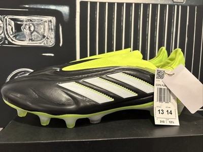 Adidas Copa Pure 3 Elite Laceless FG Soccer Size 13 Black-Neon JH6302 New