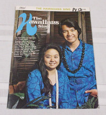 The Hawaiians Sing Christian Vocal Sheet Music Book Paperback