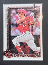 2025 Topps Update Stuart Fairchild 608 Canvas Parallel SSP 23/50