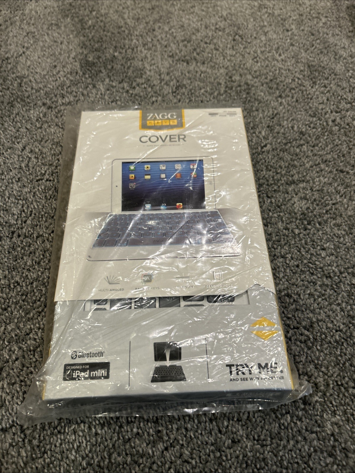 NEW Cover with Backlit Bluetooth Keyboard for Apple iPad min