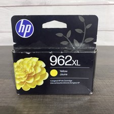 GENUINE OEM HP 962XL YELLOW Ink Cartridge NOT EXPIRED EXP 7/2027 NEW SEALED