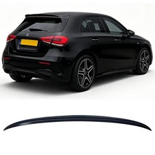 DACHSPOILER SCHRÄGHECK GLANZ SCHWARZ SPORT OPTIK HECKFLÜGEL FÜR A KLASSE W177 DACHSPOILER SCHRÄGHECK GLANZ SCHWARZ SPORT OPTIK HECKFLÜGEL FÜR A KLASSE W177