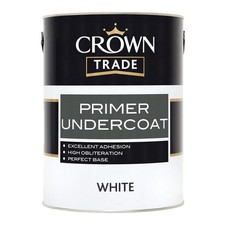 Crown Trade Undercoat White or Dark Grey All Sizes Oil Based