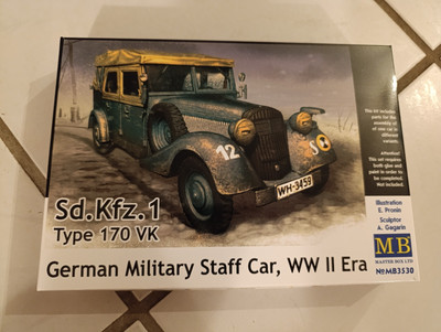 Master Box 3530 - 1/35 Deutsches Fahrzeug Sd.Kfz.1 Type 170 VK Modellbausatz